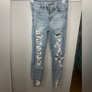 American eagle size 4 short denim pants